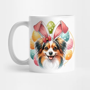 Russian Toy with Bunny Ears Celebrates Easter Day Mug